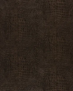 Safari Out Of Africa Vliestapete Krokodil braun metallic