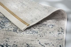 Schlafzimmer Teppich Vintage Shabby blau grau Astra Antea