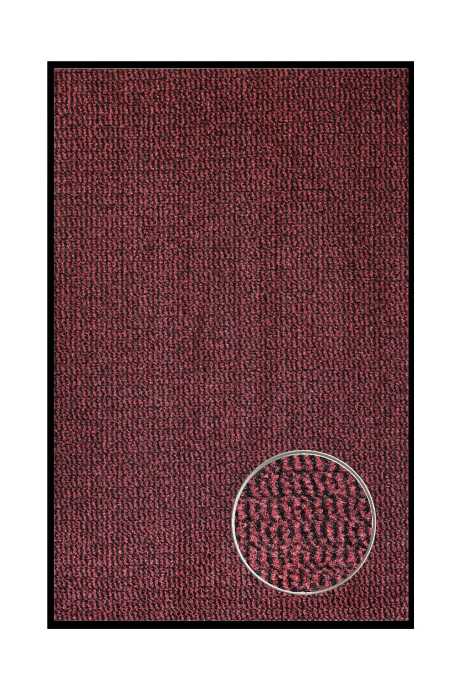 Schmutzfangläufer Sauberläufer Basic Clean rot 120cm