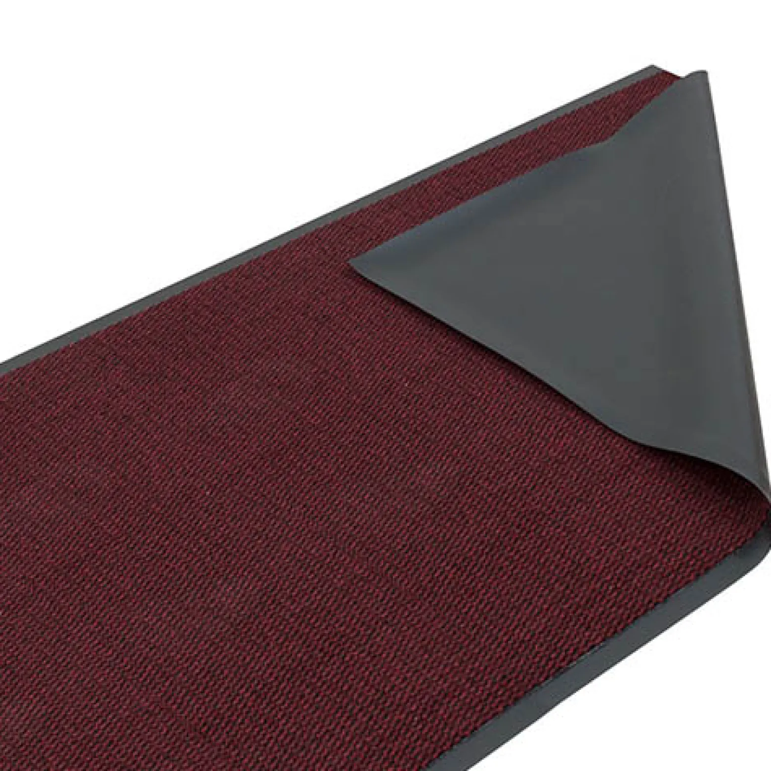 Schmutzfangläufer Sauberläufer Basic Clean rot 120cm
