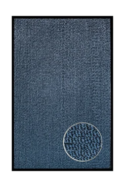 Schmutzfangläufer Sauberläufer Basic Clean blau 120cm