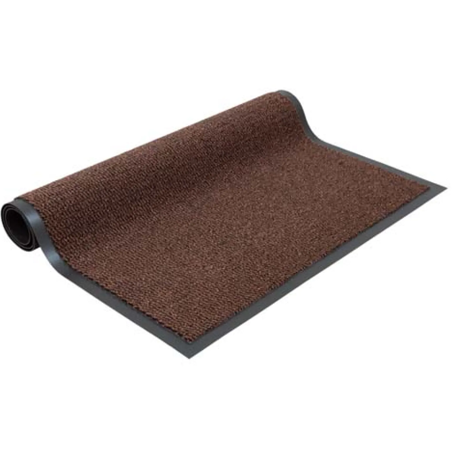 Schmutzfangmatte Türmatte Meliert braun Basic Clean