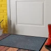 Schmutzfangmatte Türmatte Meliert grau Basic Clean