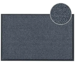 Schmutzfangmatte Türmatte Meliert grau Basic Clean