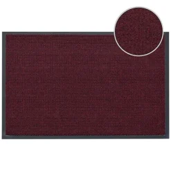 Schmutzfangmatte Türmatte Meliert rot Basic Clean