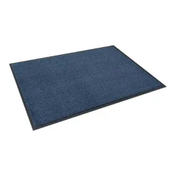 Schmutzfangmatte Türmatte Meliert blau Basic Clean