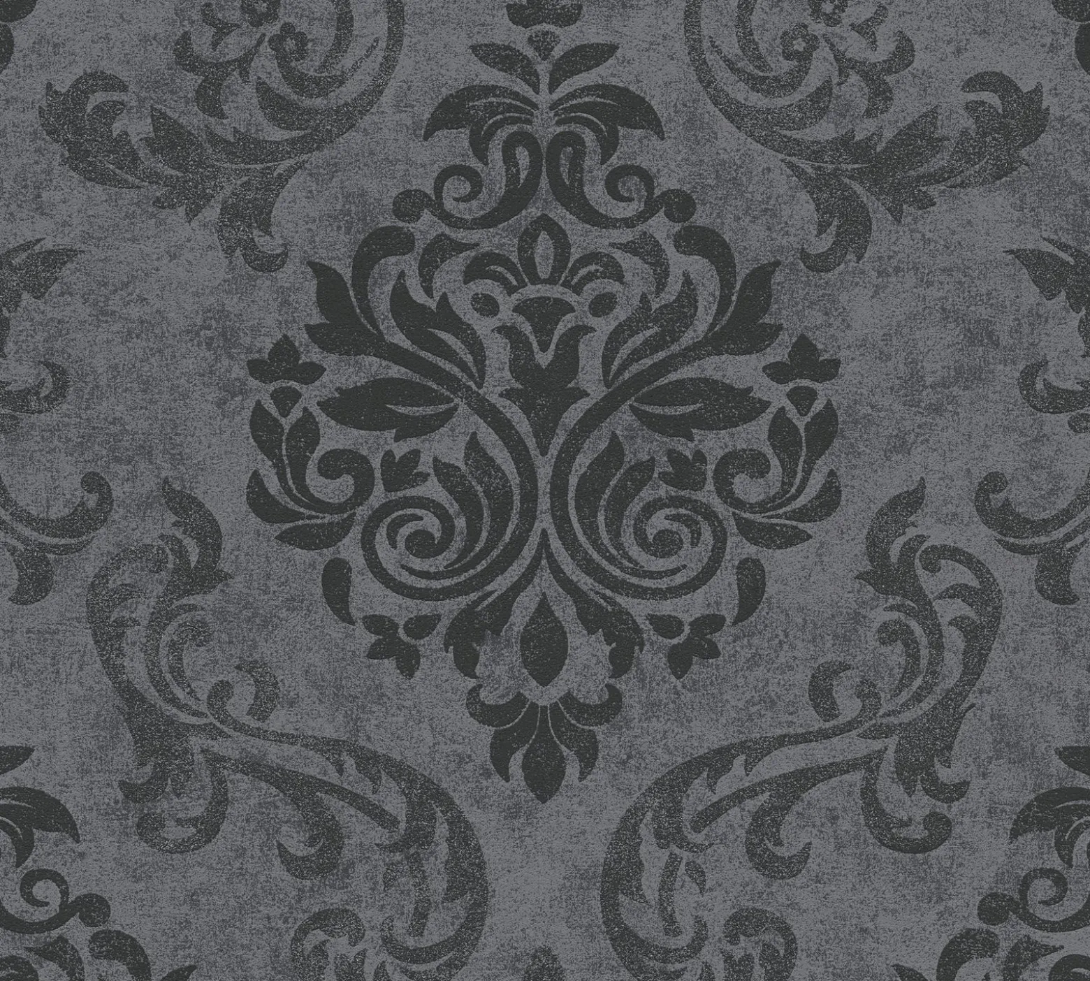Selbstklebende Tapete Barock grau schwarz Panel 368241