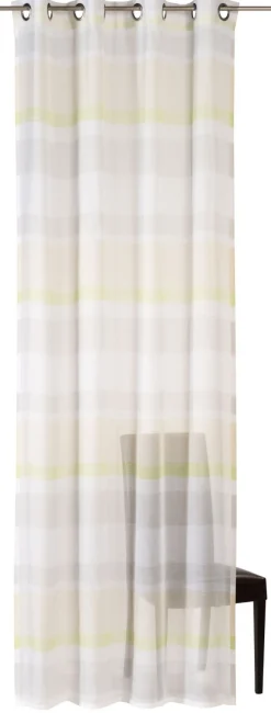 Ösenschal Sweet Love Stripe halbtransparent 194697