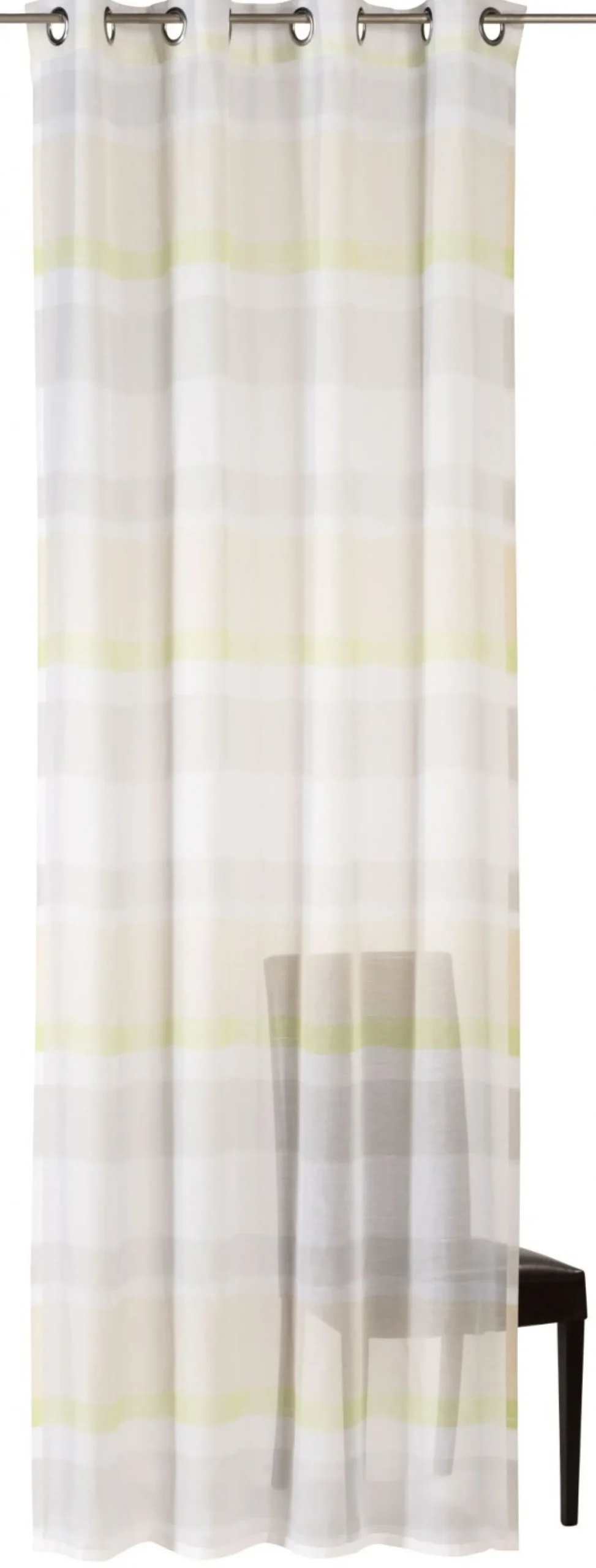 Ösenschal Sweet Love Stripe halbtransparent 194697