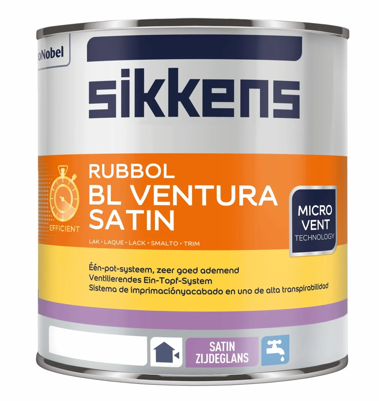 Sikkens Rubbol BL Ventura Satin Fensterlack 1L
