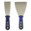 Spachtel 2er Set Metallspachtel mit ergonomischem Griff