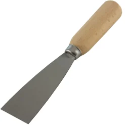 Spachtel Metallspachtel Malerspachtel mit Holzgriff 40mm