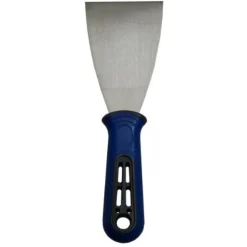 Spachtel 75 mm Metallspachtel mit ergonomischem Griff