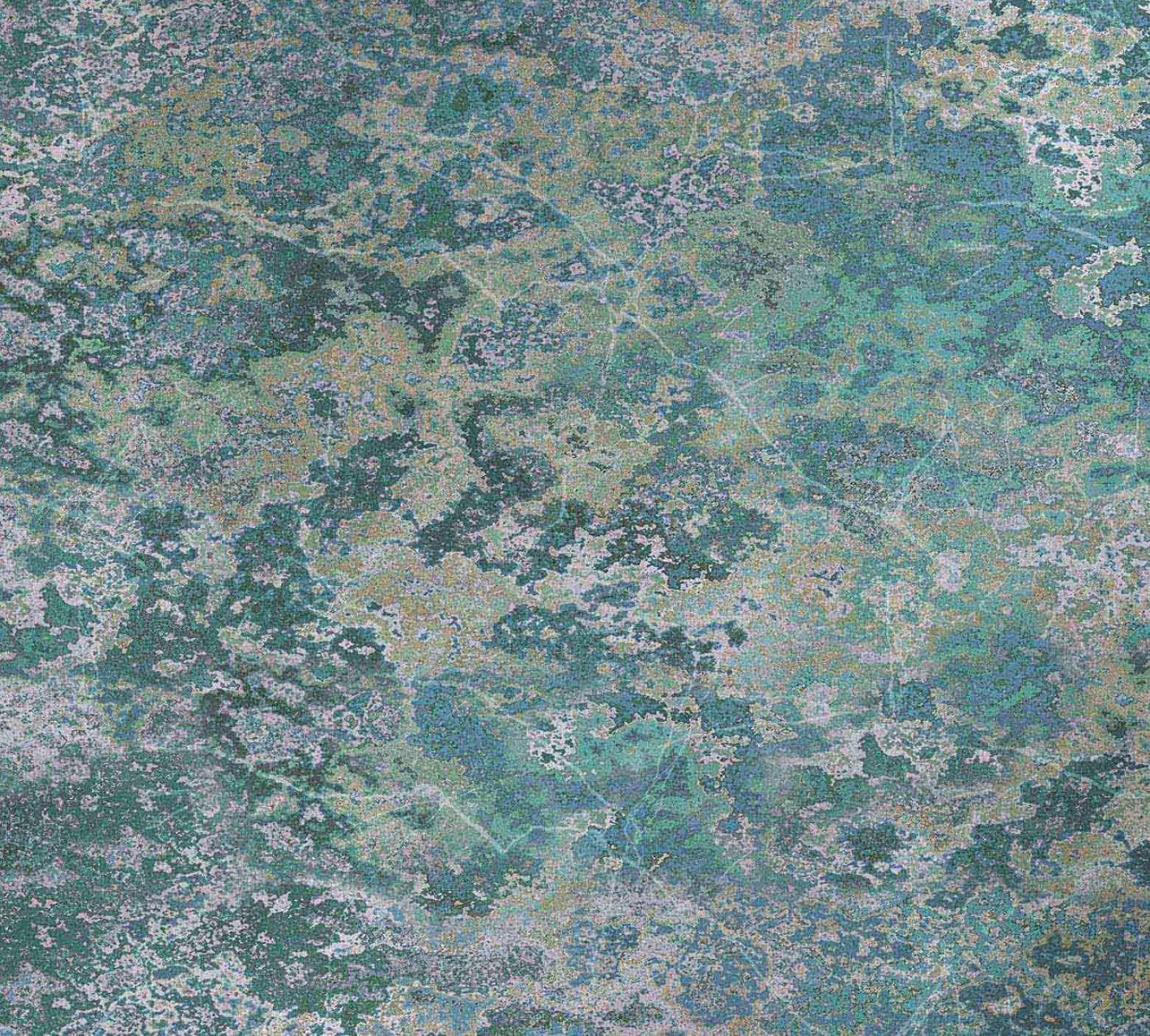 Tapete Abstrakt Patina Guido Maria Kretschmer silber
