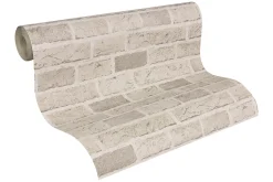 Tapete Backsteinmauer grau 7798-30