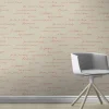 Tapete BARBARA Home Schriftzug beige rot 522181