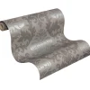 Tapete Barock Ornamente Lounge Glanz silber 148213