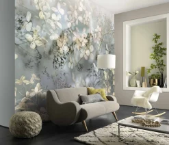 Tapete Blüten Blumen Guido Maria Kretschmer beige
