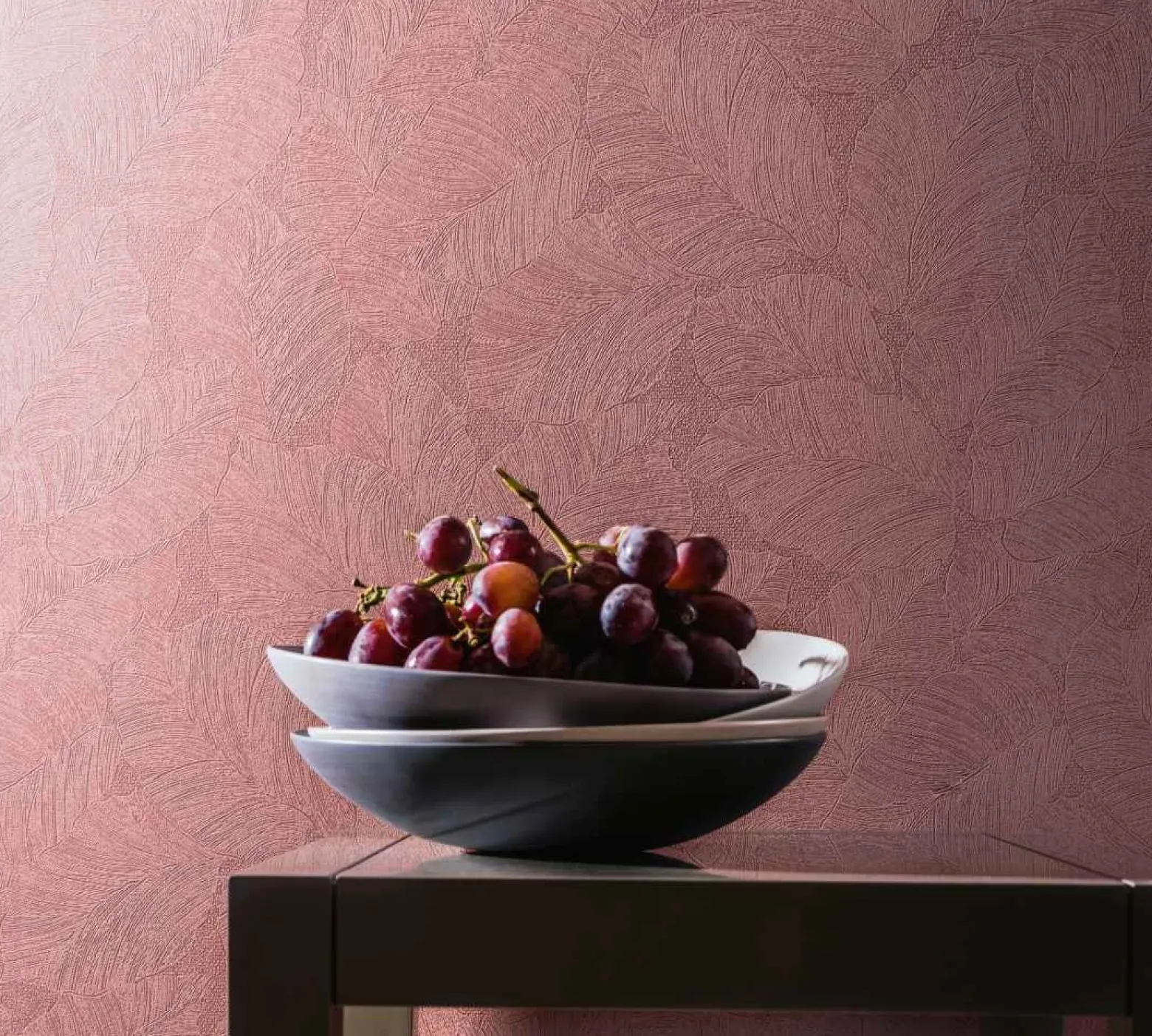 Tapete Blätter Floral rosa Marburg La Veneziana 57950