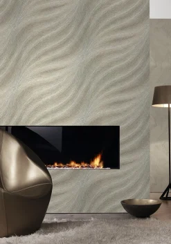 Tapete Colani Evolution Marburg Wellen gold 56307