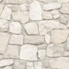 Tapete 3D Bruchsteinmauer creme 6924-29