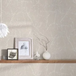 Tapete Elegance AS Creation Natur beige weiß 30507-4
