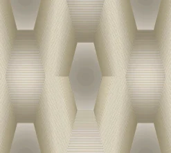 Tapete Grafisch 3D-Effekt Guido Maria Kretschmer weiß