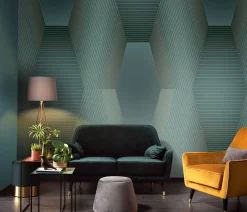 Tapete Grafisch 3D Guido Maria Kretschmer orionblau