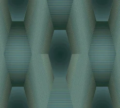 Tapete Grafisch 3D Guido Maria Kretschmer orionblau