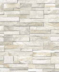 Tapete Grandeco Exposed Stein grau beige PE-08-03-5