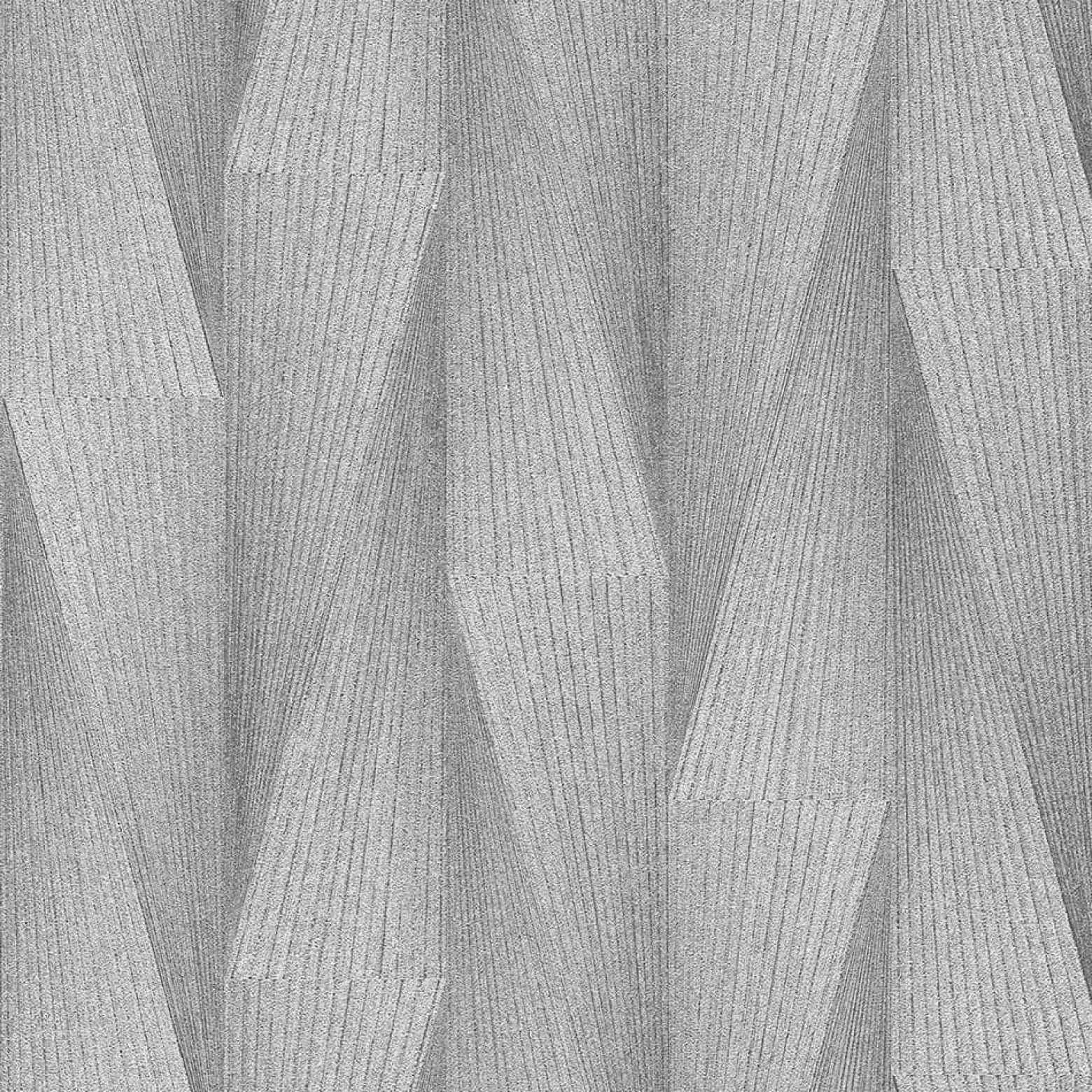 Tapete Guido Maria Kretschmer 3D-Effekt Silber Metallic