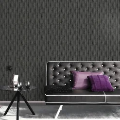 Tapete Guido Maria Kretschmer Betonoptik Schwarz 10523-15