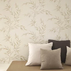 Tapete Guido Maria Kretschmer Blätter Creme Beige 10528-02