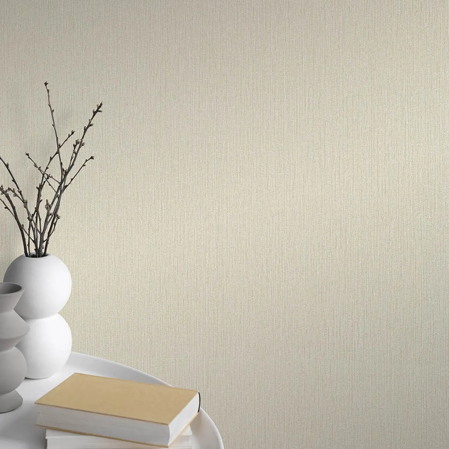 Tapete Guido Maria Kretschmer Uni Beige 10542-02