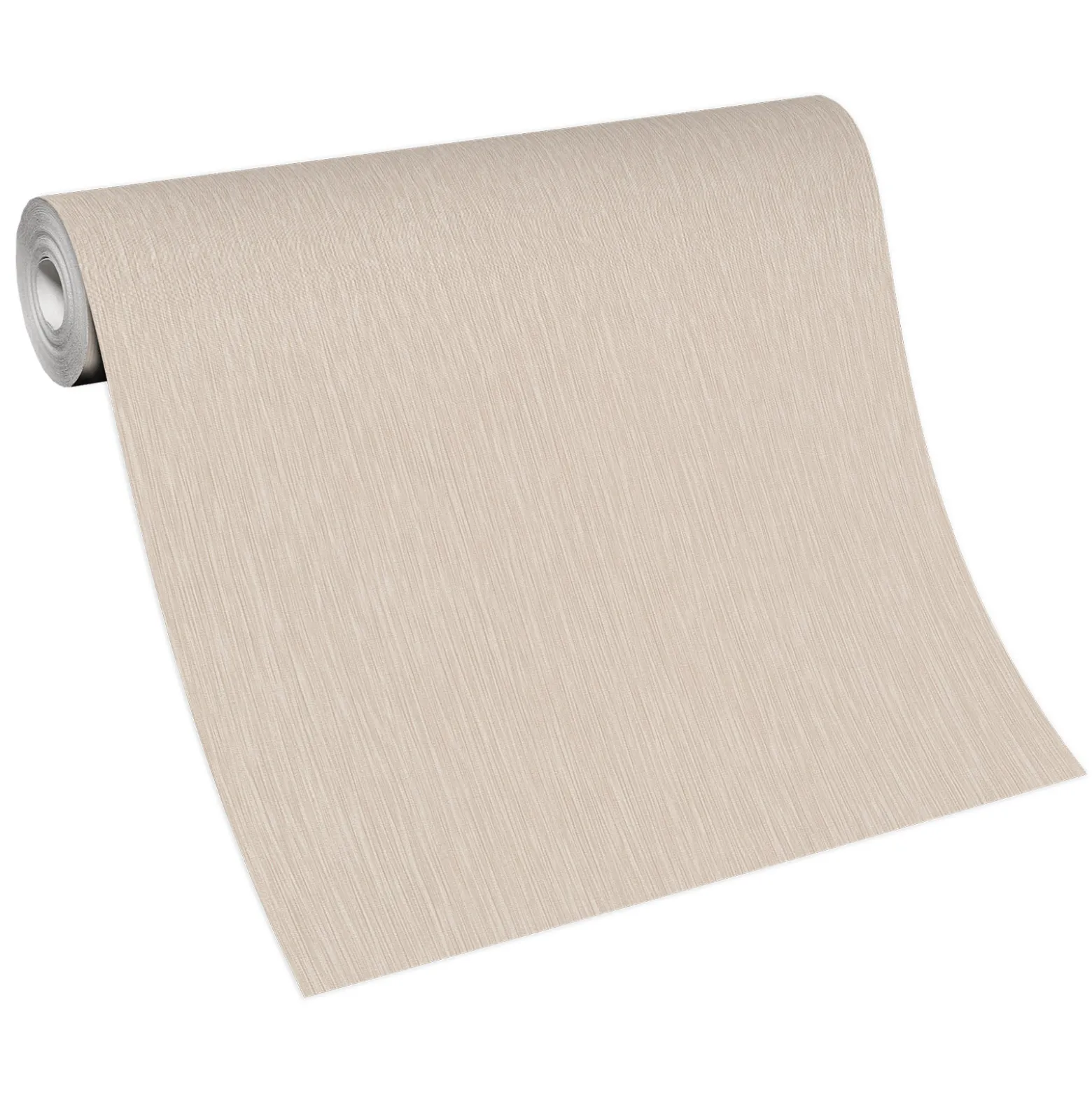 Tapete Guido Maria Kretschmer Uni Linien Beige Glitzer