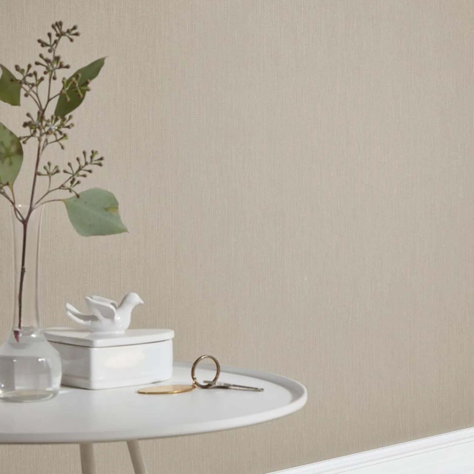 Tapete Guido Maria Kretschmer Uni taupe 10004-37
