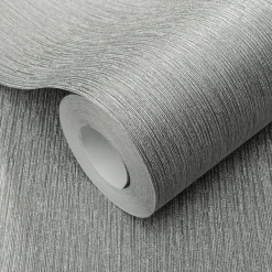 Tapete Guido Maria Kretschmer Uni Silber Metallic 10542-29