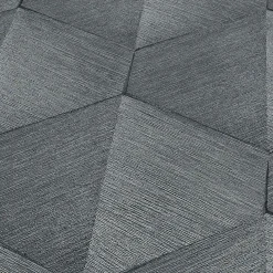 Tapete Guido Maria Kretschmer Grafik Grau Metallic