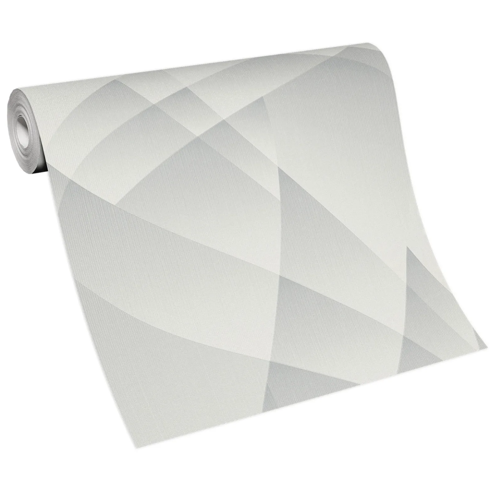 Tapete Guido Maria Kretschmer Grafisch Grau Glanz
