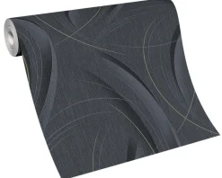 Tapete Guido Maria Kretschmer Schlingen schwarz 10218-15
