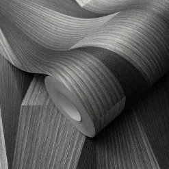 Tapete Guido Maria Kretschmer 3D-Effekt Grau Silber