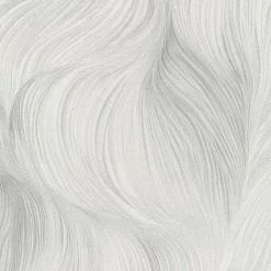 Tapete Guido Maria Kretschmer Wellen Grau Metallic