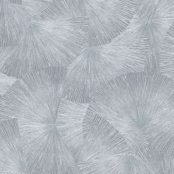 Tapete Guido Maria Kretschmer Fächer silber 10219-29