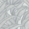 Tapete Guido Maria Kretschmer Blätter Silber Metallic