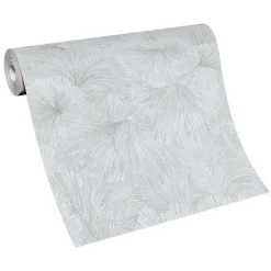 Tapete Guido Maria Kretschmer Floral Grau Silber