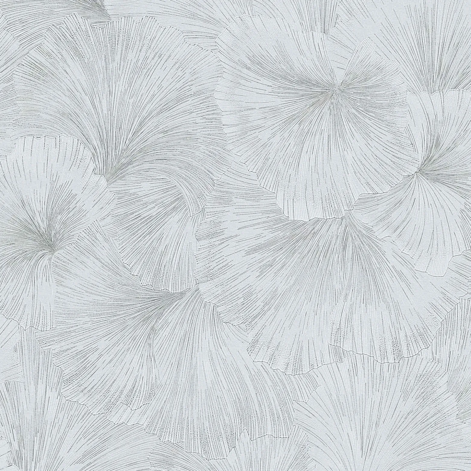Tapete Guido Maria Kretschmer Floral Grau Silber