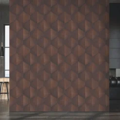 Tapete Guido Maria Kretschmer Grafik Bronze Metallic