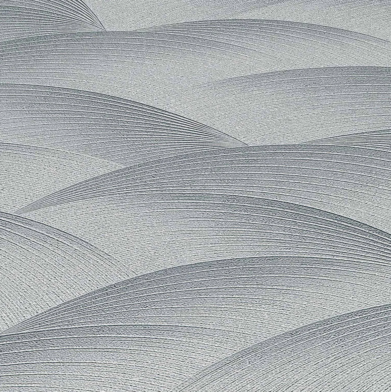 Tapete Guido Maria Kretschmer Bögen Silber Metallic