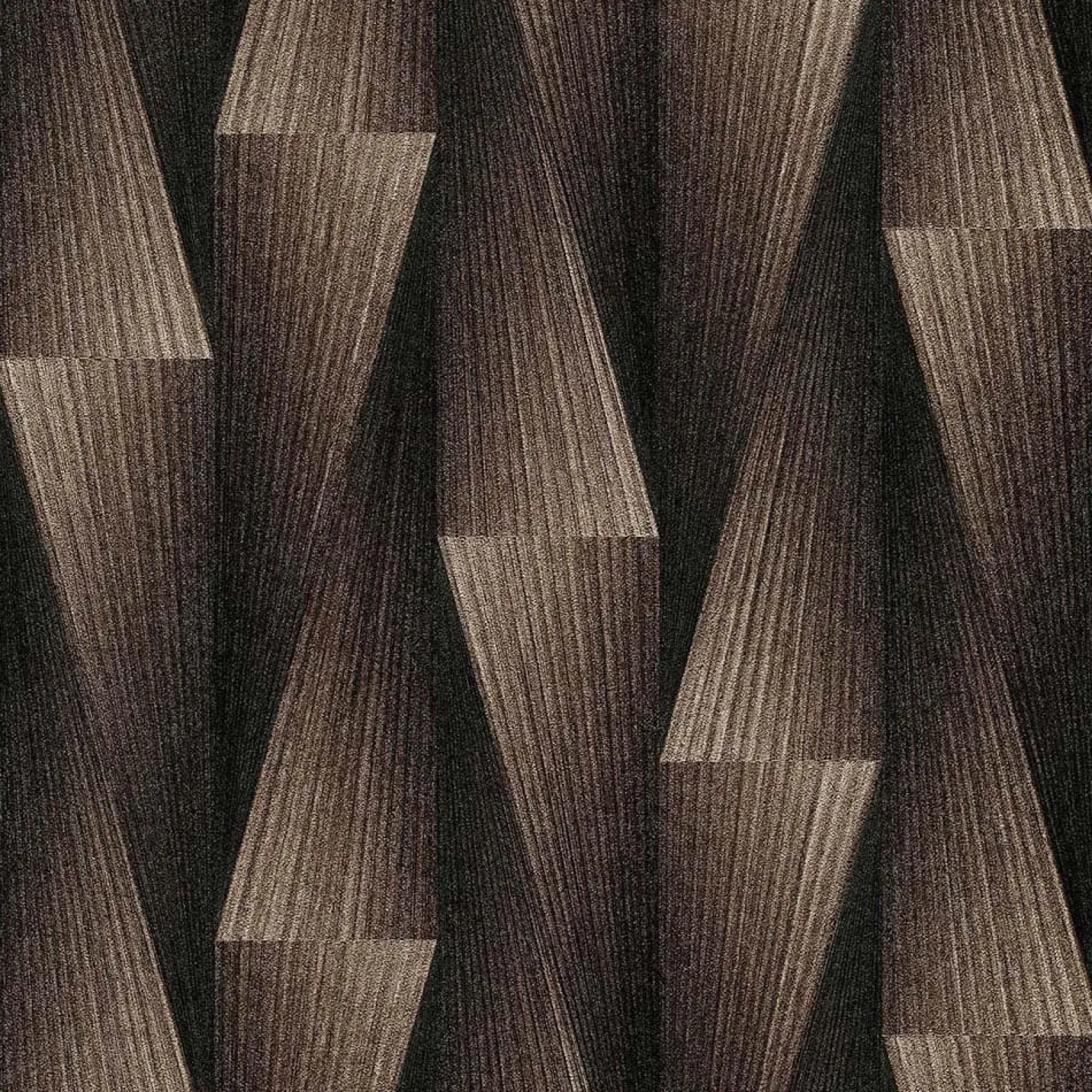 Tapete Guido Maria Kretschmer 3D-Effekt Schwarz Bronze