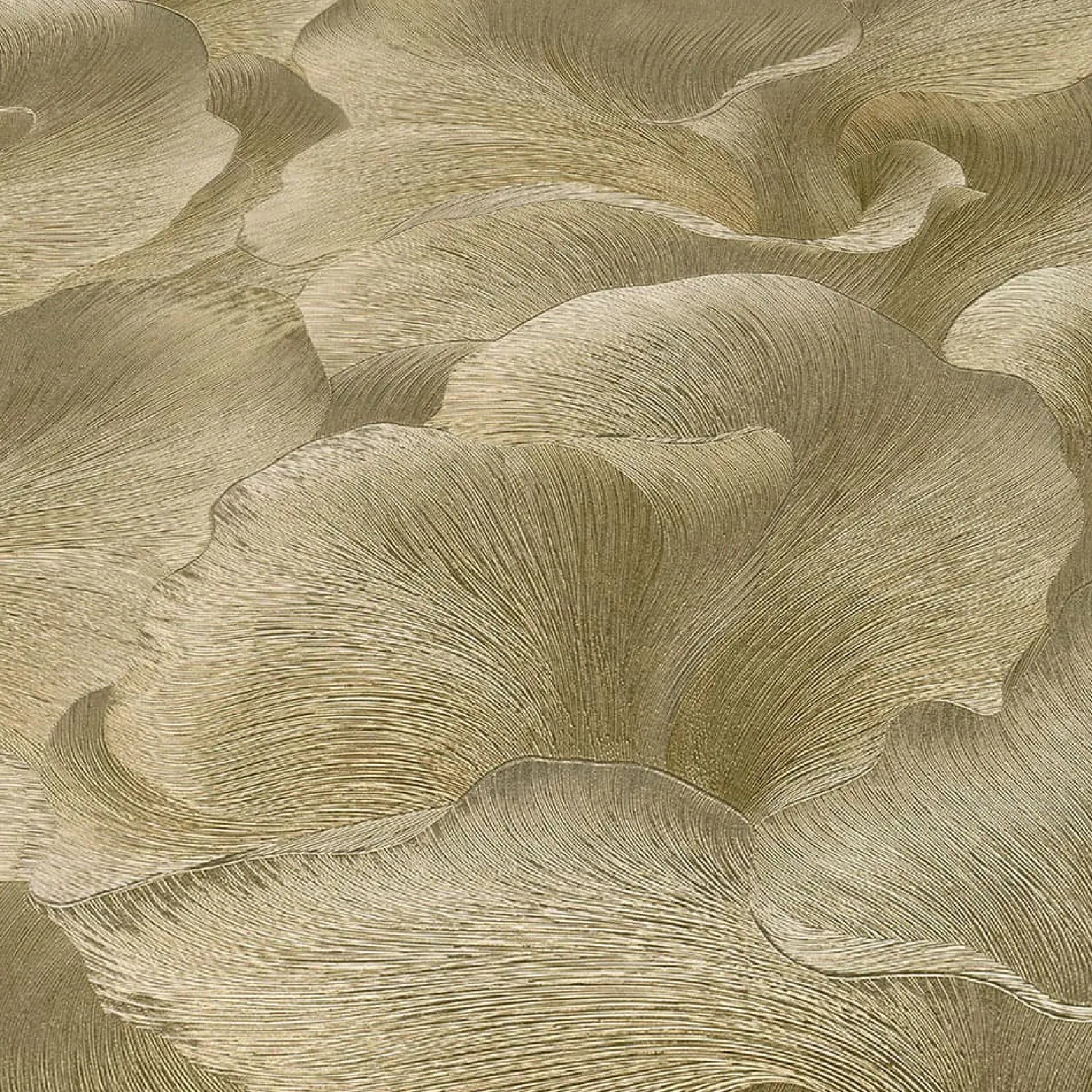Tapete Guido Maria Kretschmer Floral Gold Metallic